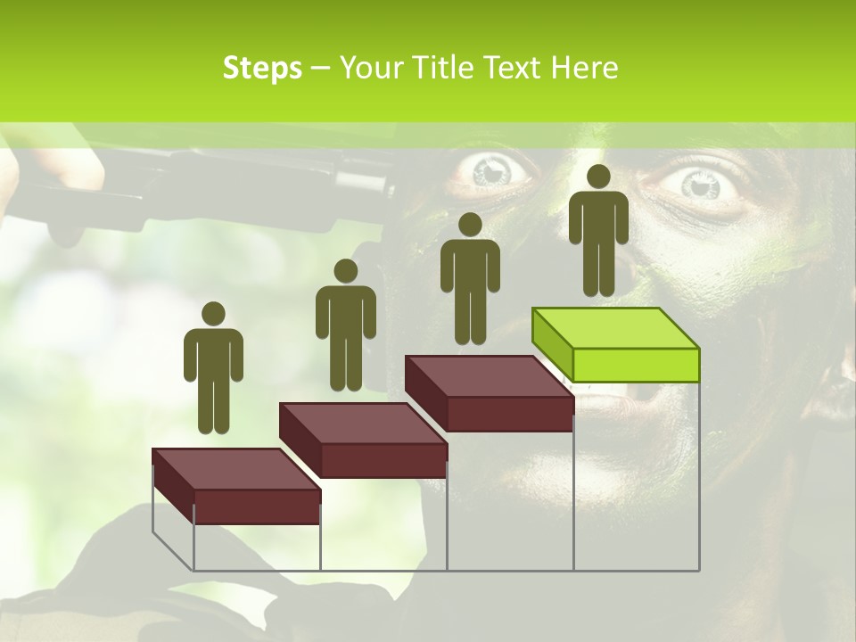 Human Desperate Suicide PowerPoint Template