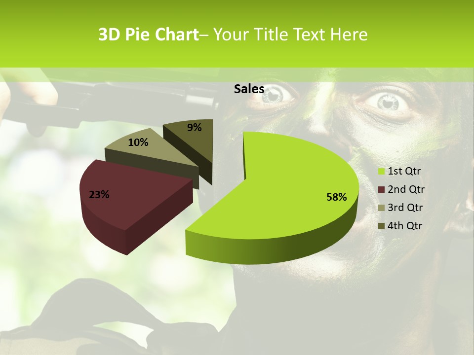 Human Desperate Suicide PowerPoint Template