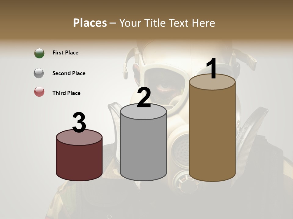 Battle Hate Male PowerPoint Template