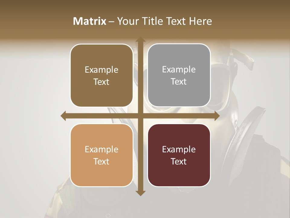 Battle Hate Male PowerPoint Template