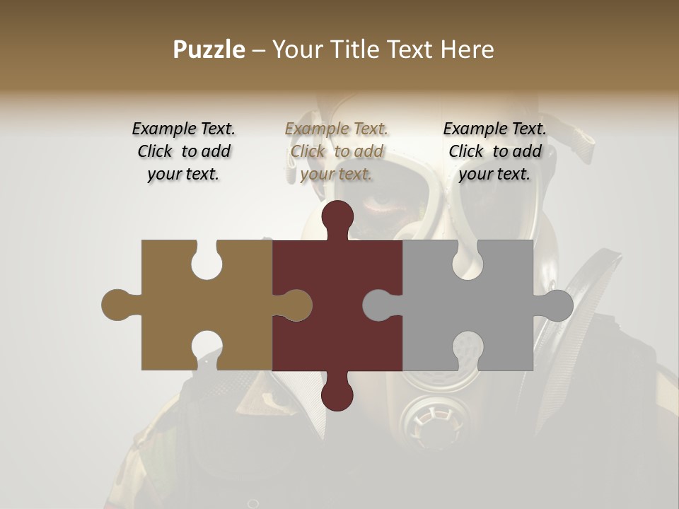 Battle Hate Male PowerPoint Template