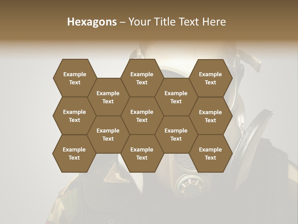 Battle Hate Male PowerPoint Template