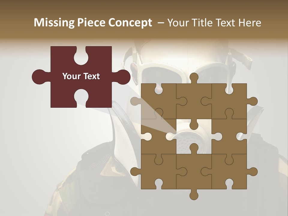 Battle Hate Male PowerPoint Template