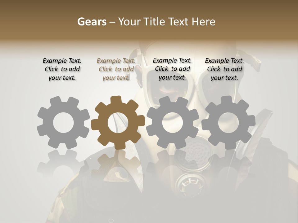 Battle Hate Male PowerPoint Template