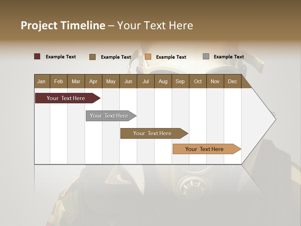 Battle Hate Male PowerPoint Template