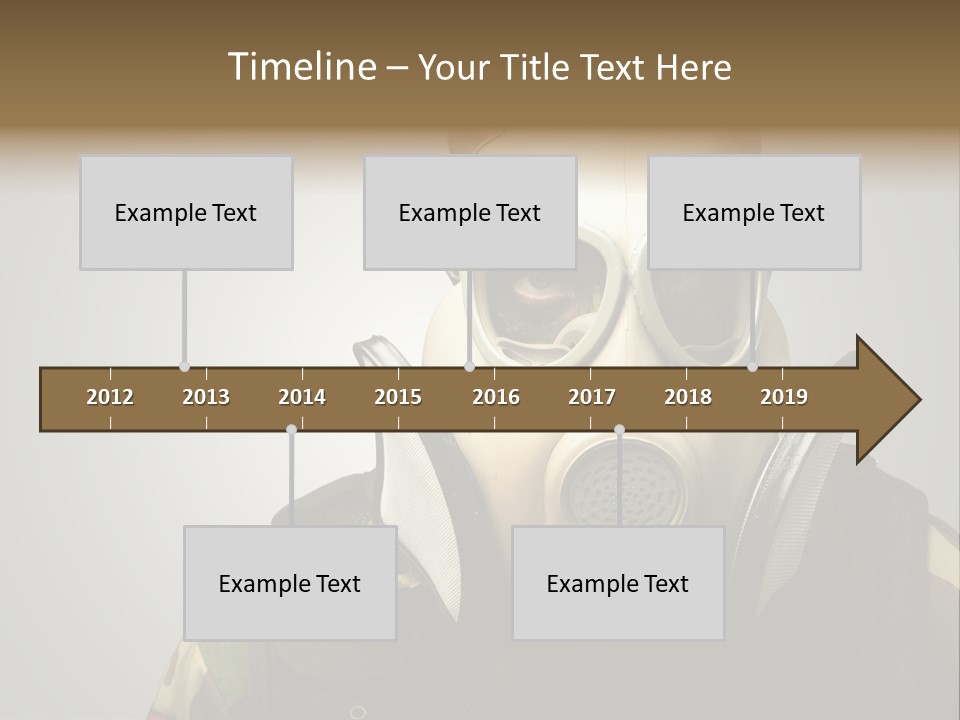 Battle Hate Male PowerPoint Template
