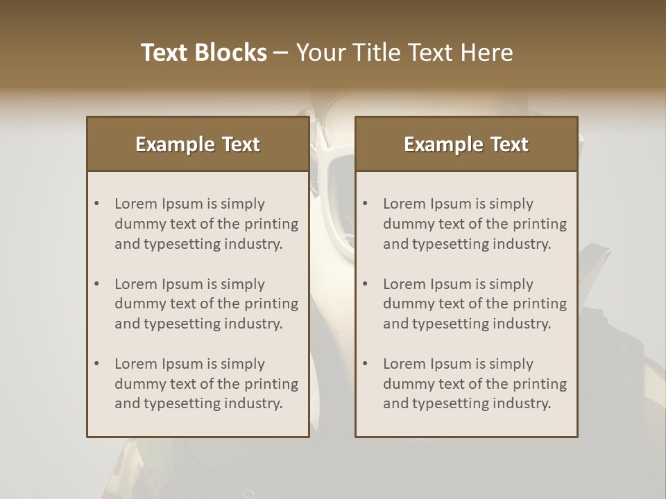 Battle Hate Male PowerPoint Template
