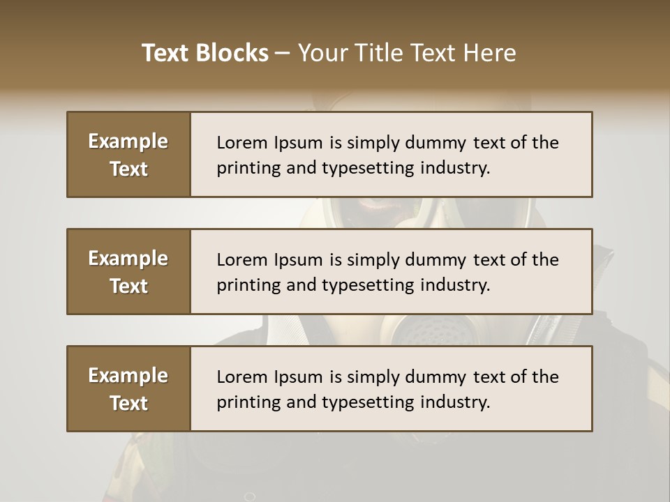 Battle Hate Male PowerPoint Template