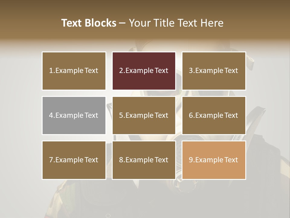 Battle Hate Male PowerPoint Template