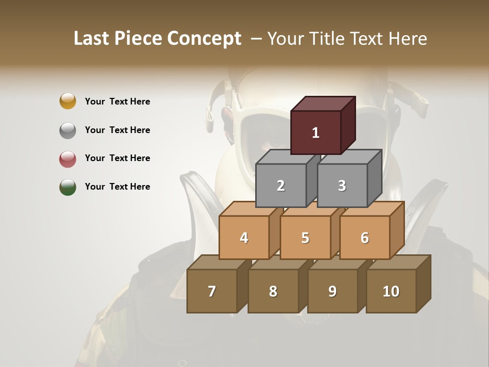 Battle Hate Male PowerPoint Template