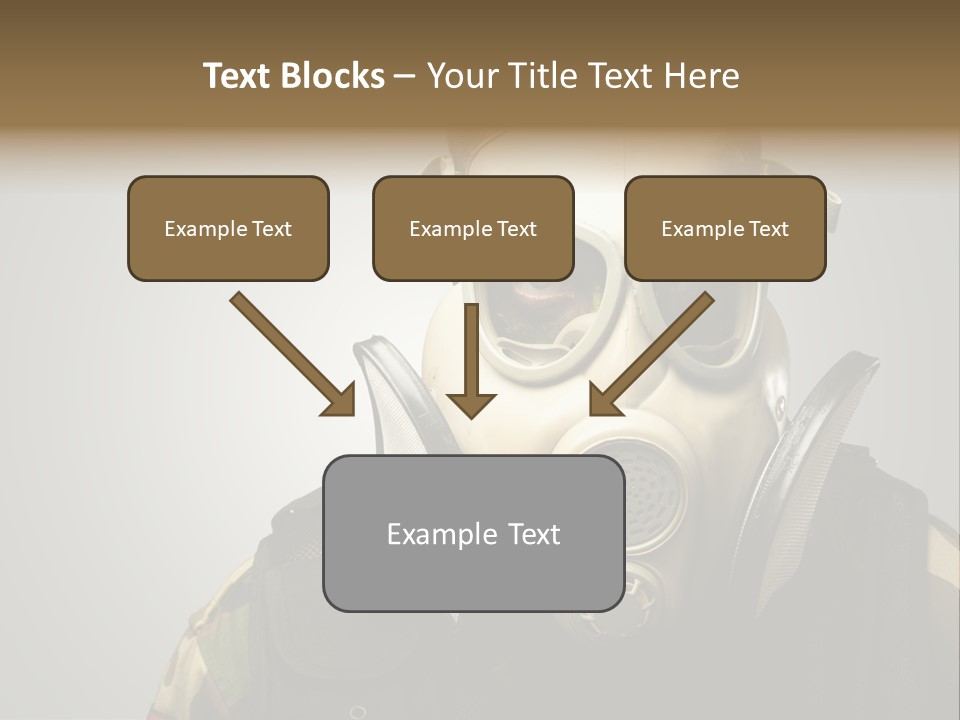 Battle Hate Male PowerPoint Template