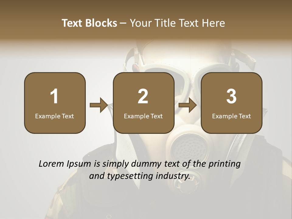 Battle Hate Male PowerPoint Template