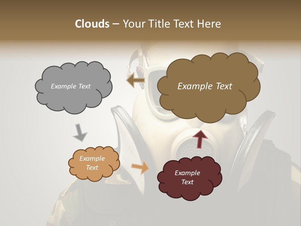 Battle Hate Male PowerPoint Template