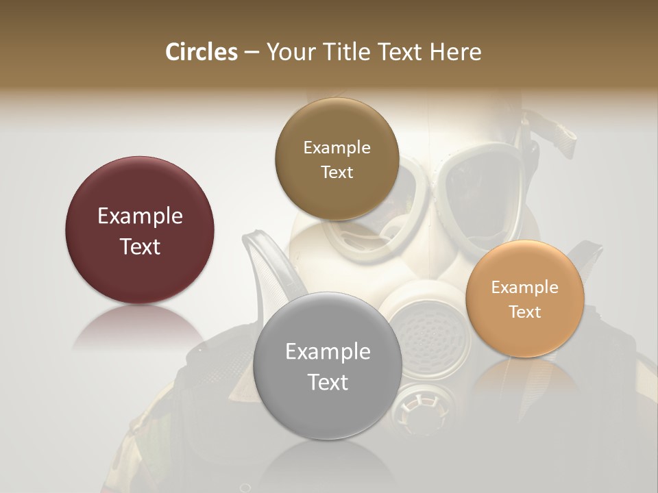 Battle Hate Male PowerPoint Template