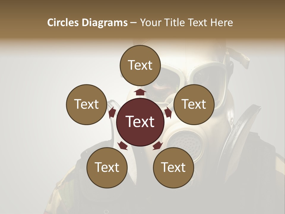 Battle Hate Male PowerPoint Template