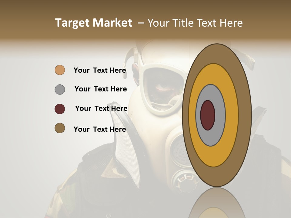 Battle Hate Male PowerPoint Template