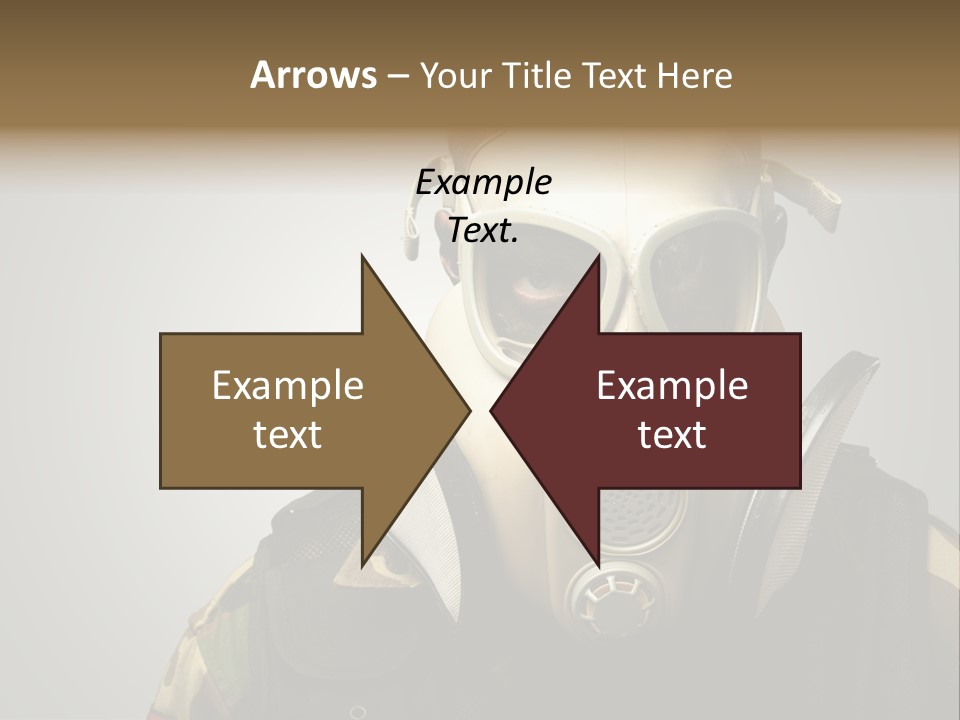 Battle Hate Male PowerPoint Template