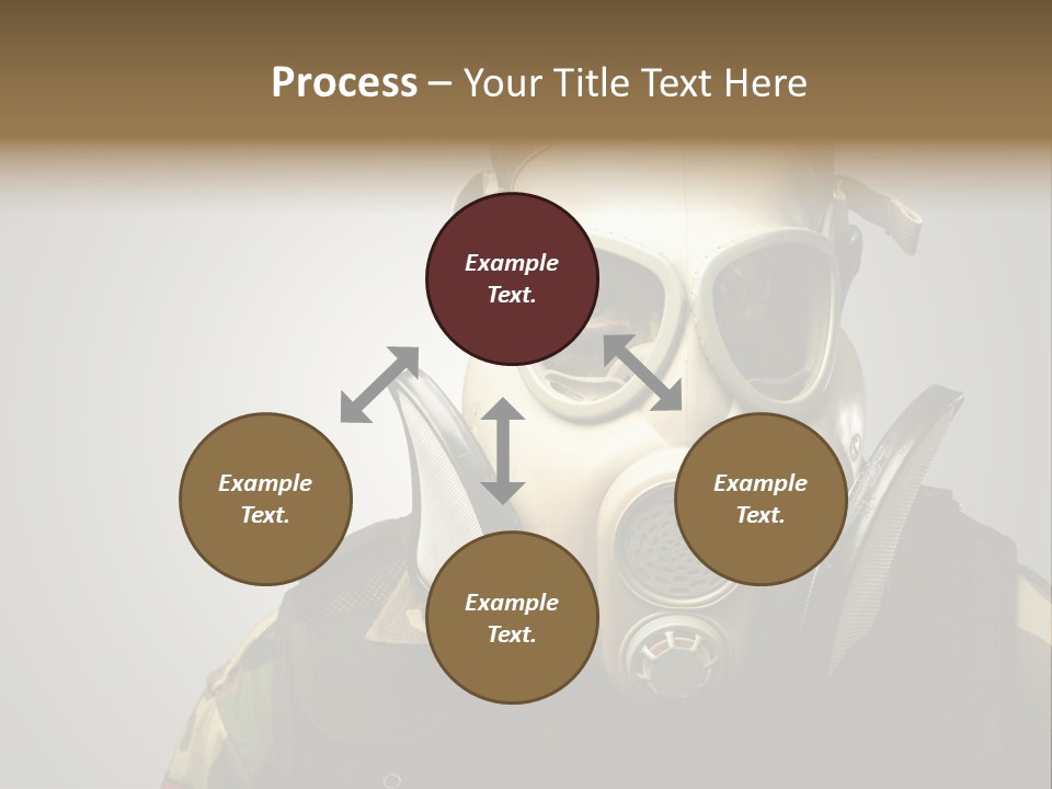 Battle Hate Male PowerPoint Template