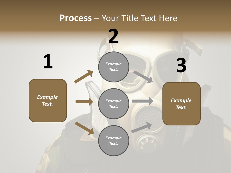 Battle Hate Male PowerPoint Template