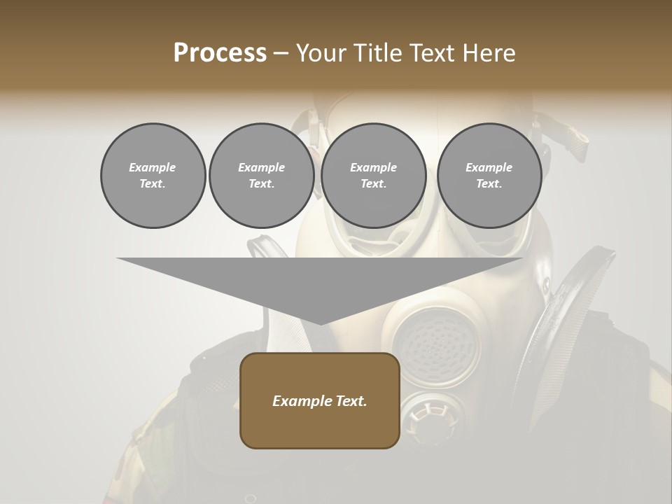 Battle Hate Male PowerPoint Template
