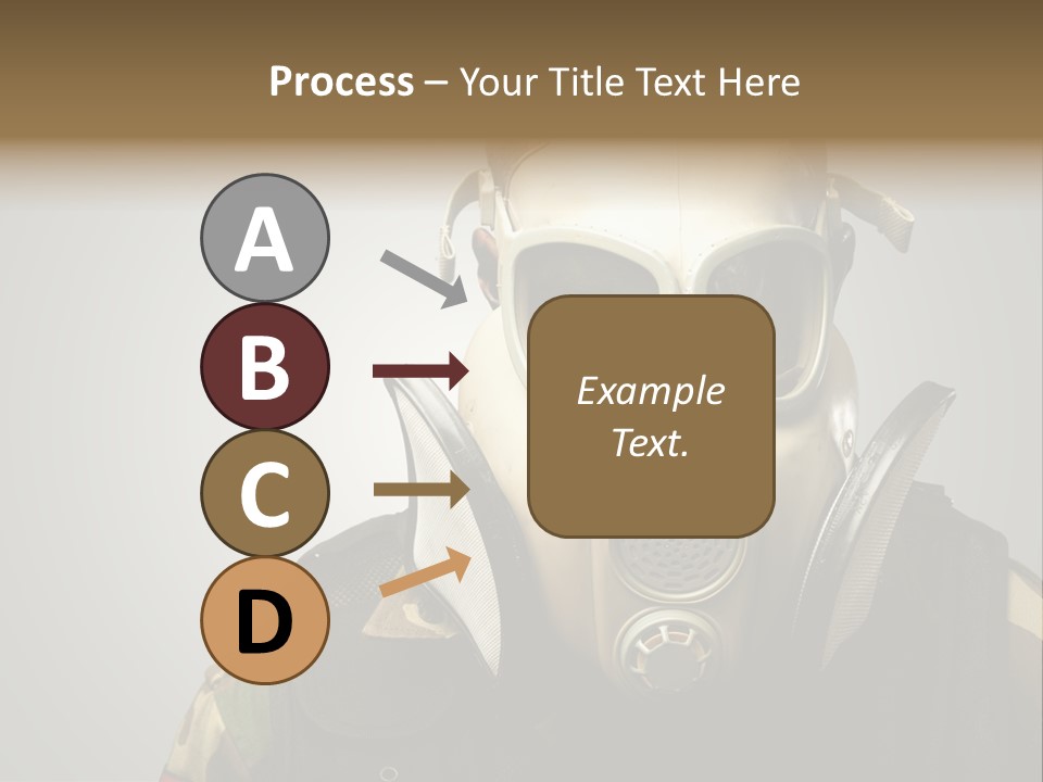 Battle Hate Male PowerPoint Template