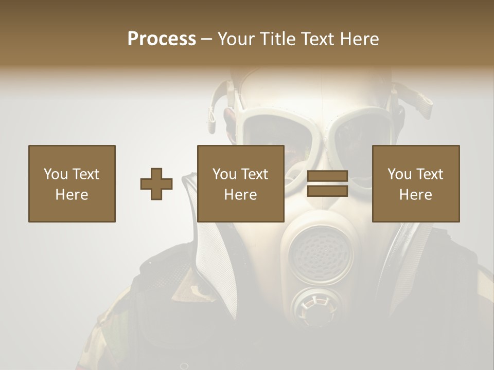Battle Hate Male PowerPoint Template