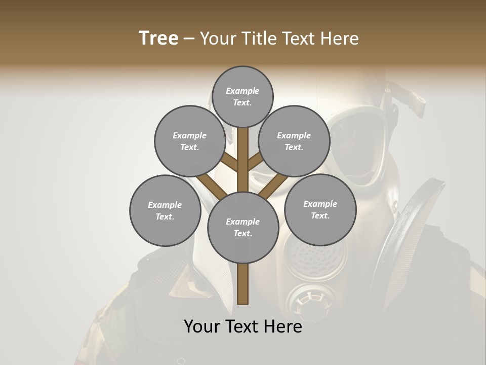 Battle Hate Male PowerPoint Template