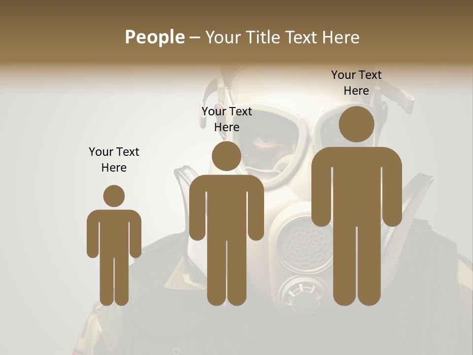 Battle Hate Male PowerPoint Template