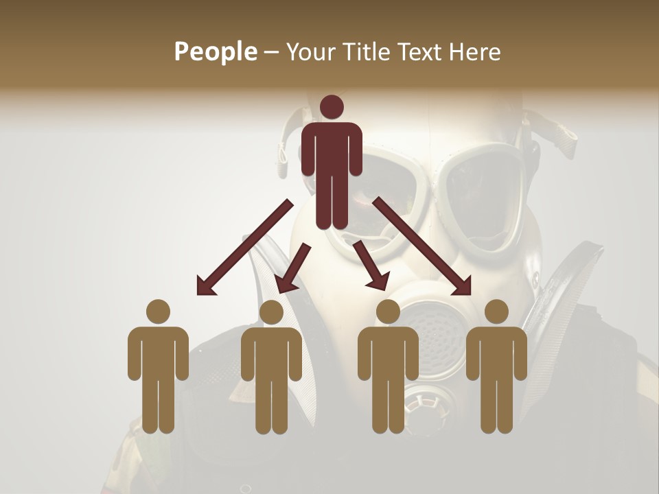 Battle Hate Male PowerPoint Template