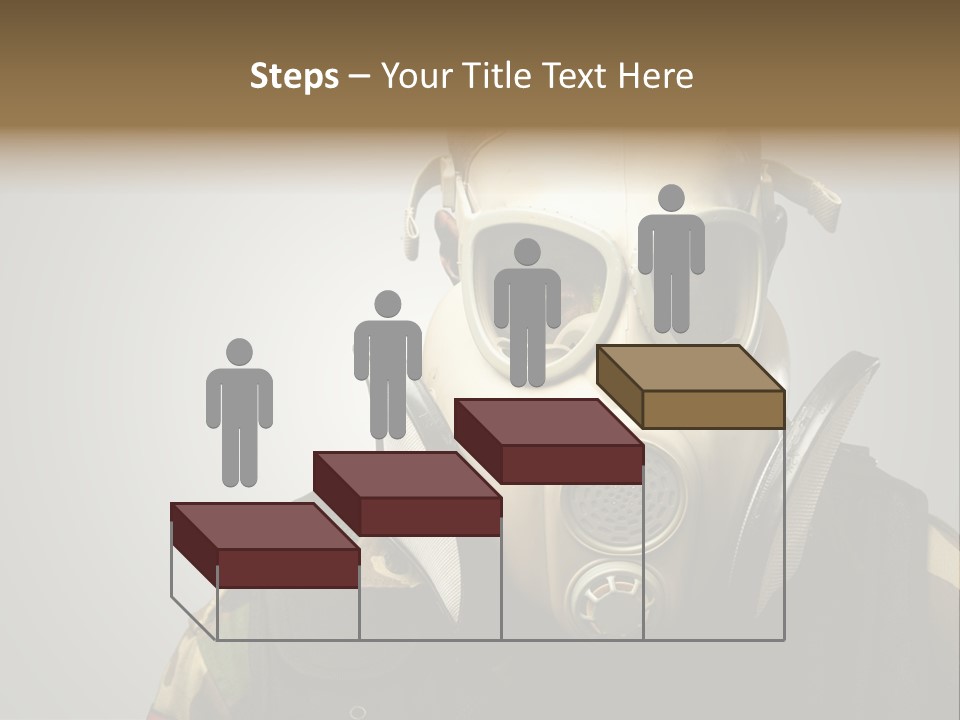 Battle Hate Male PowerPoint Template