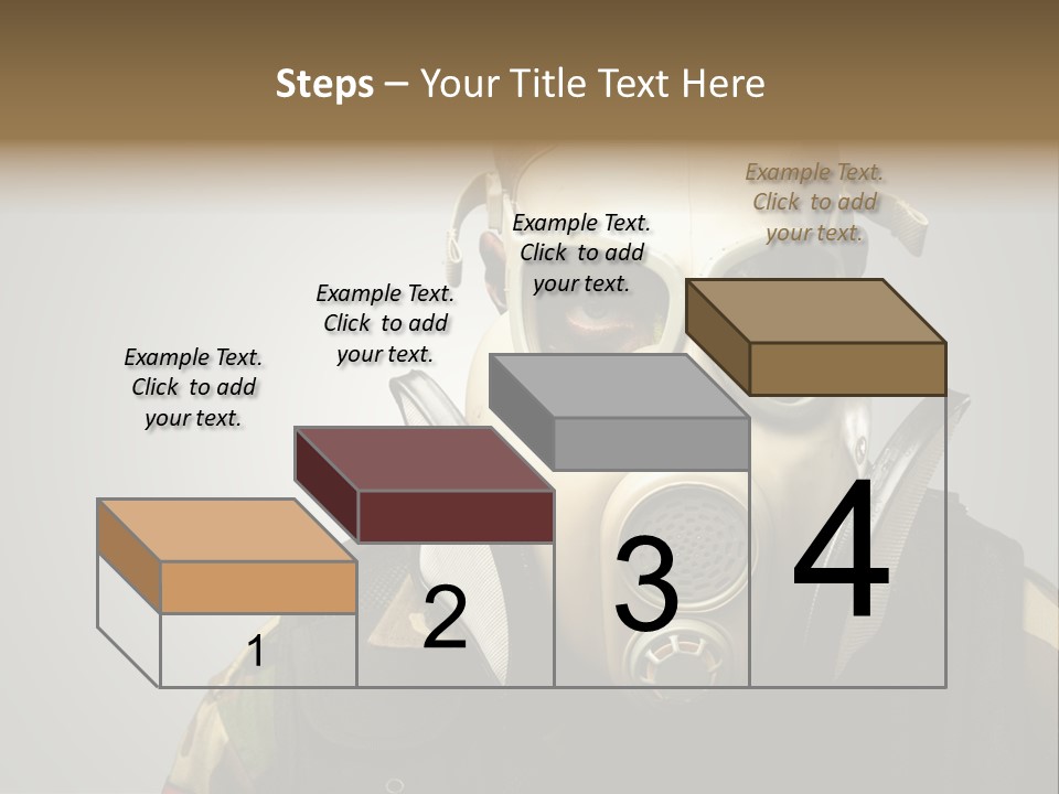 Battle Hate Male PowerPoint Template