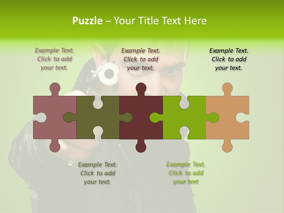 Attack Corruption Theft PowerPoint Template