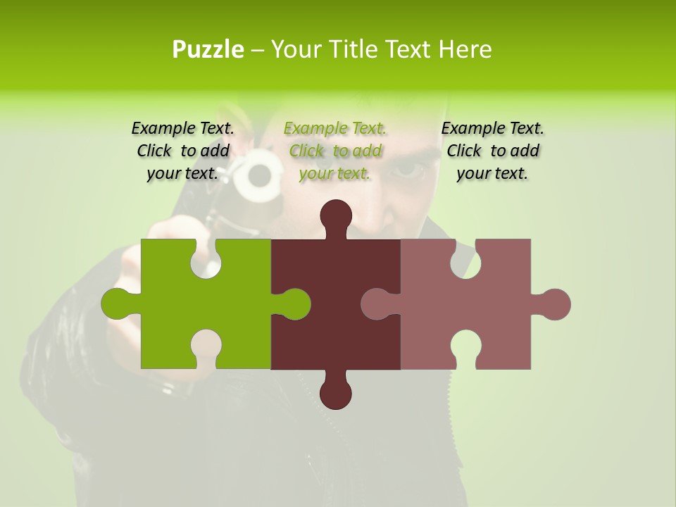 Attack Corruption Theft PowerPoint Template