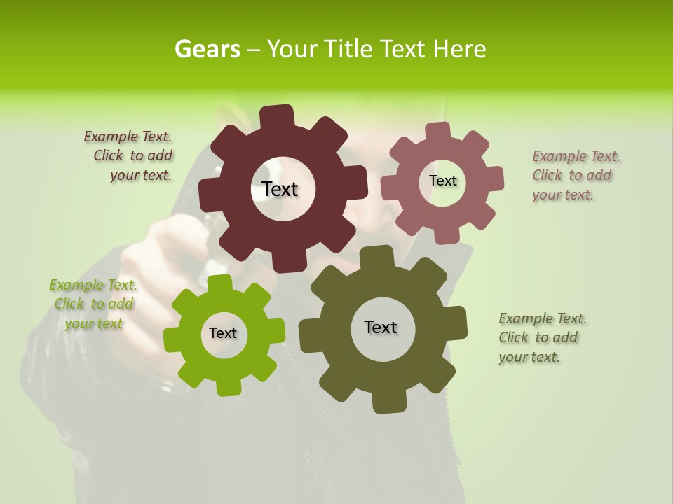 Attack Corruption Theft PowerPoint Template