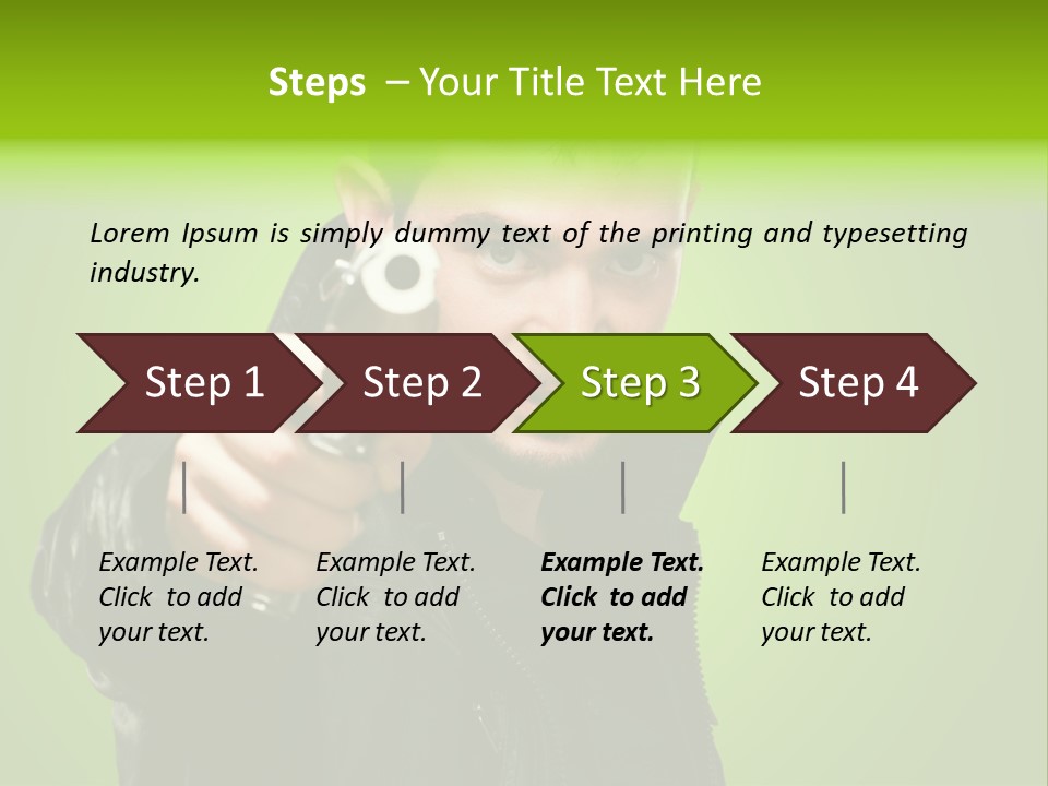 Attack Corruption Theft PowerPoint Template