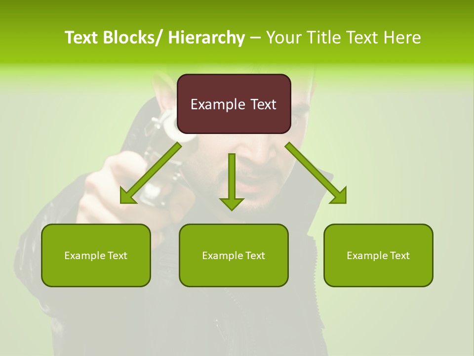 Attack Corruption Theft PowerPoint Template