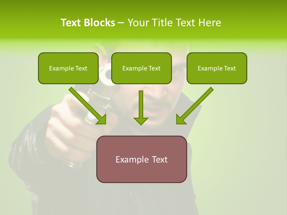 Attack Corruption Theft PowerPoint Template