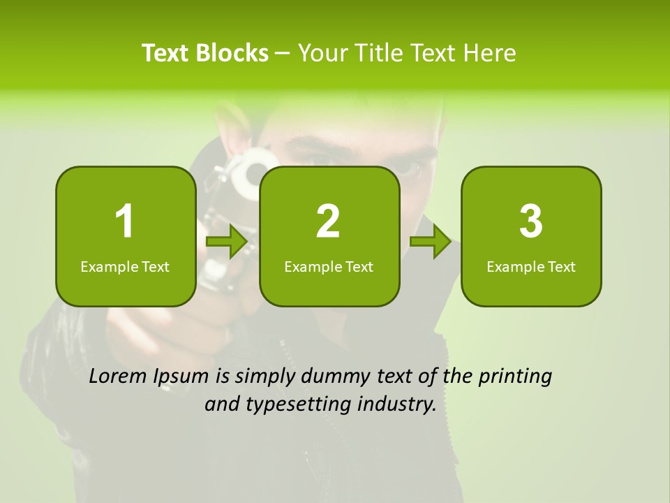 Attack Corruption Theft PowerPoint Template