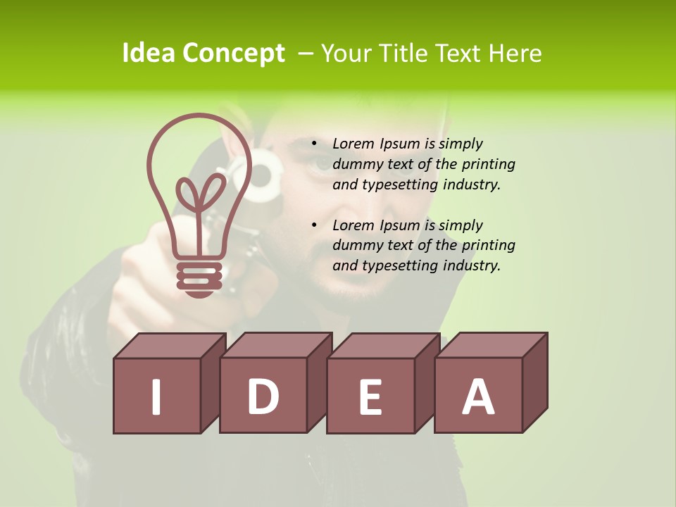 Attack Corruption Theft PowerPoint Template