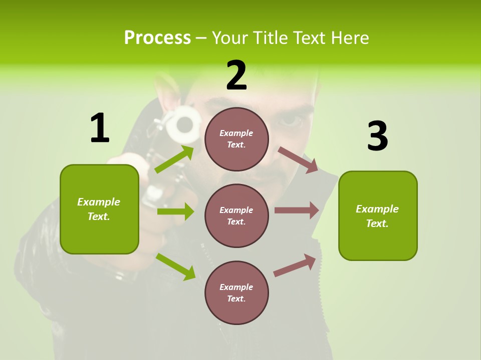 Attack Corruption Theft PowerPoint Template