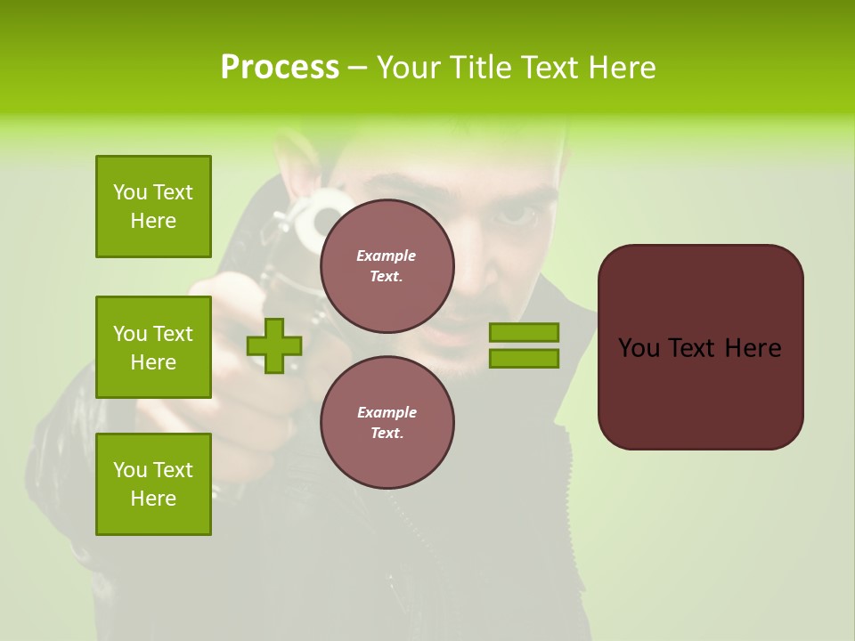 Attack Corruption Theft PowerPoint Template