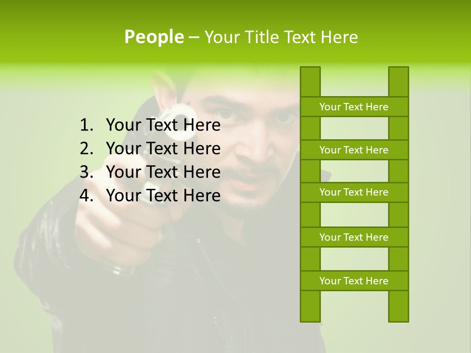 Attack Corruption Theft PowerPoint Template