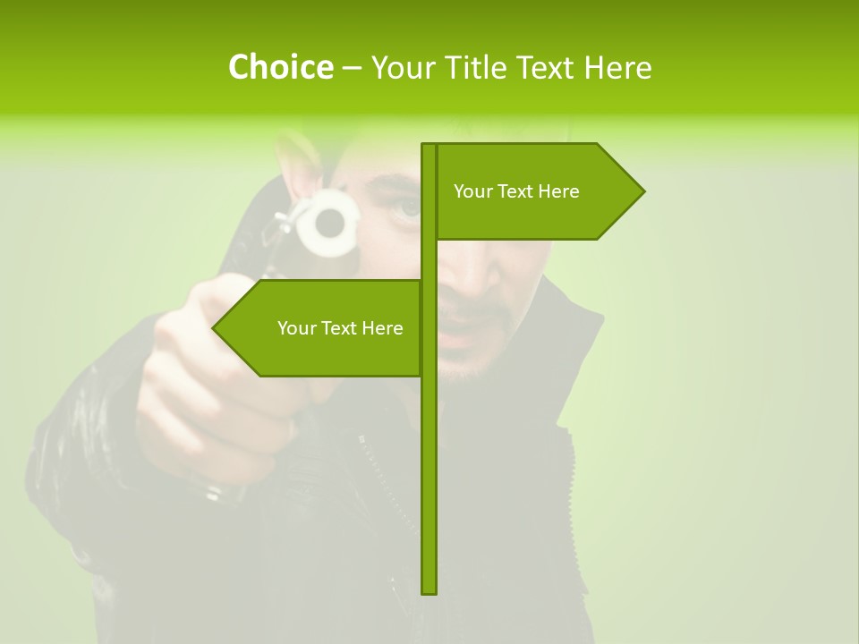 Attack Corruption Theft PowerPoint Template