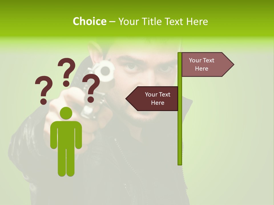 Attack Corruption Theft PowerPoint Template