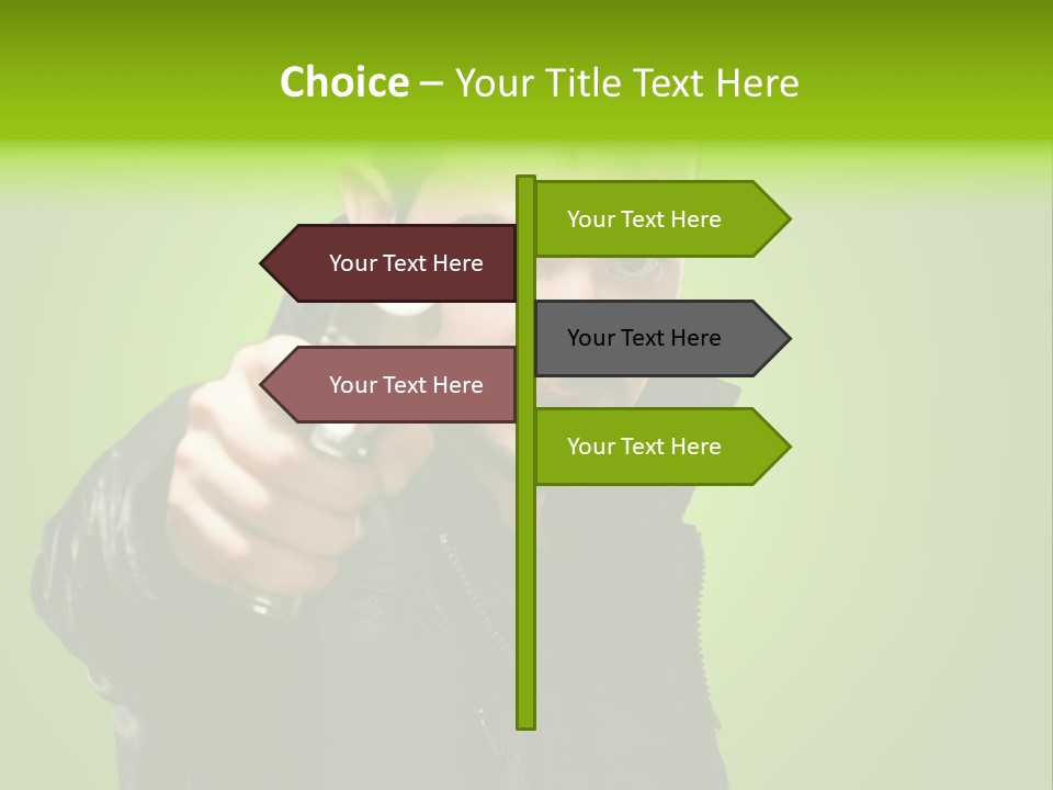 Attack Corruption Theft PowerPoint Template