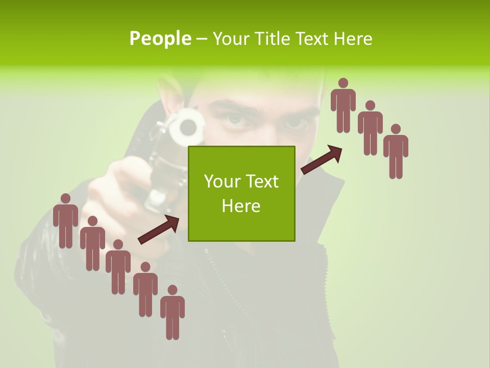 Attack Corruption Theft PowerPoint Template