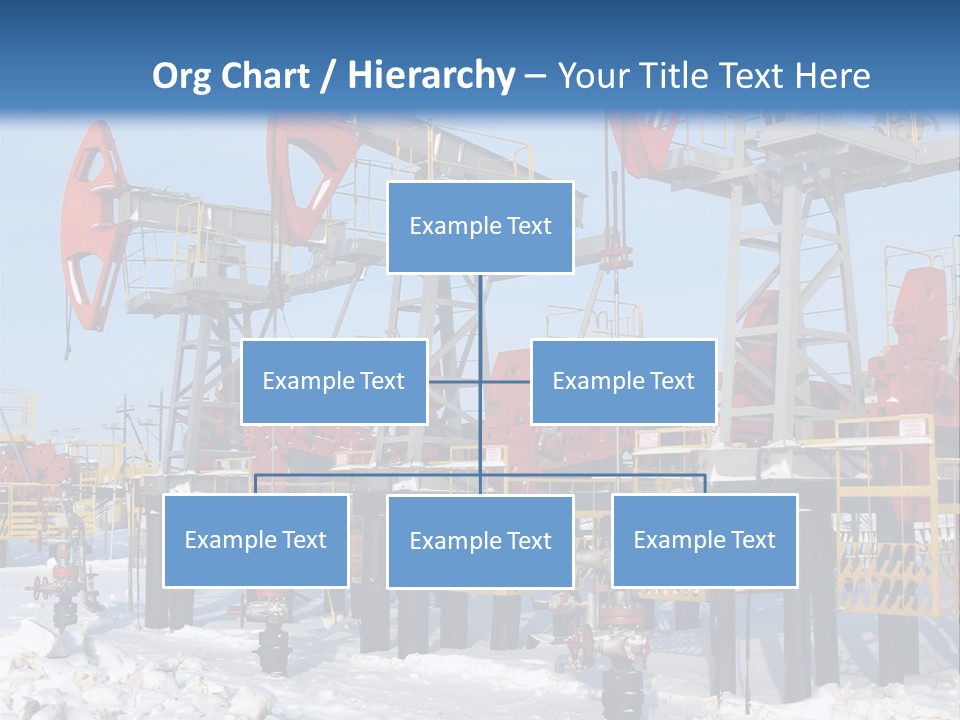 Pipeline Ecology Pump PowerPoint Template