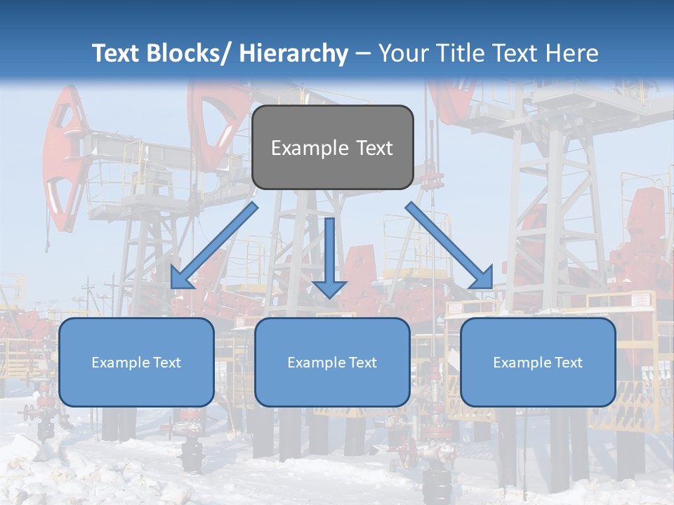 Pipeline Ecology Pump PowerPoint Template