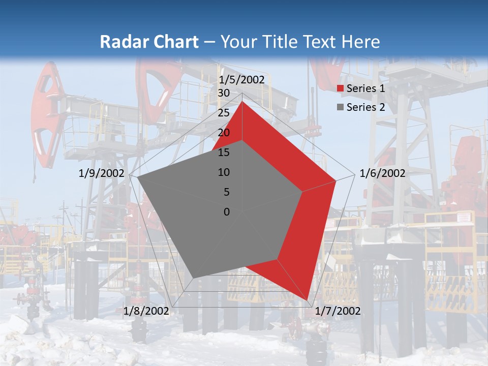 Pipeline Ecology Pump PowerPoint Template