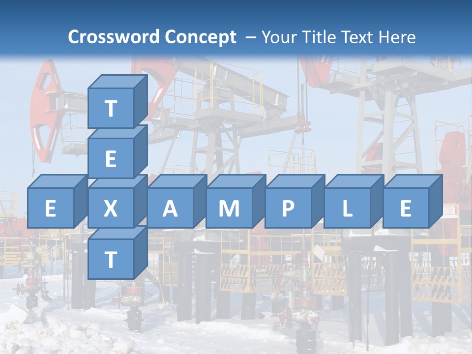 Pipeline Ecology Pump PowerPoint Template